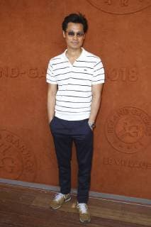Frederic Chau CELEBRITES : Village Roland Garros 2018 - 27 05 2018 GwendolineLeGoff Panoramic 