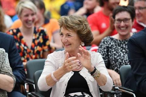 27-05-2018 Apeldoorn Princess Margriet during the opening of the World Team Cup Wheelchair Tennis at the stadhuis in Apeldoorn.  Copyright: xxPPE S.xChamid SCS xMathildexDux