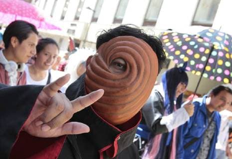 Dozens of followers of the otaku culture of japan march to show their support for these customs in Mexico City, Mexico, 27 May 2018. The otaku are one of the most popular urban tribes in Japan among young people around the world and are often fans of anime, manga, videogames or computers. Japanese otaku culture lovers march through the streets of Mexico City !ACHTUNG: NUR REDAKTIONELLE NUTZUNG!  Copyright: xMarioxGuzmánx MEX32 20180528-636630684820576040