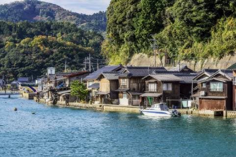 Fischerort am Meer, Stadt Ine, Kyoto Präfektur, Japan, Asien Copyright: imageBROKER/ThomasxHaupt ibxthh04640772.jpg