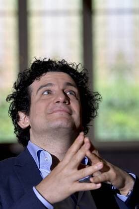 - BRUSSELS, BELGIUM: Alain Altinoglu, music director pictured during a press conference to present the new musical director of De Munt in Brussels, Wednesday 02 September 2015. DIRKxWAEM  x84806846x
