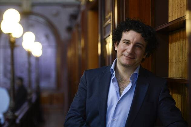 - BRUSSELS, BELGIUM: Alain Altinoglu, music director pictured during a press conference to present the new musical director of De Munt in Brussels, Wednesday 02 September 2015. DIRKxWAEM  x84806975x
