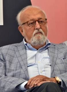 The 11th Film Music Festival Krzysztof Pederecki at a press conference of the 11th Film Music Festival on May 30, 2018 in Krakow, Poland. EN_01322536_0043 