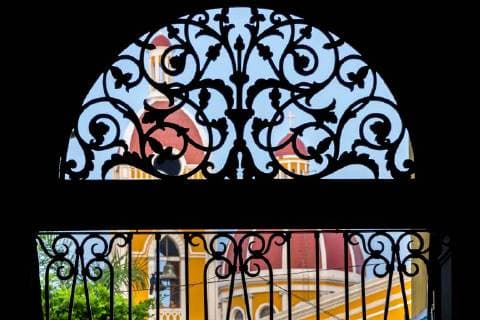 The Cathedral of Granada, Granada, Nicaragua, Central America Copyright: OliverxWintzen 1283-288