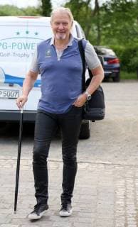 12. Thüringer Charity Open Mühlberg 01.06.2018 , Mühlberg, 12. Thüringer Charity Open im Bild: johnny Logan