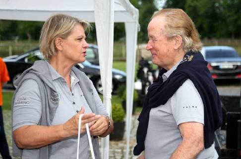 12. Thüringer Charity Open Mühlberg 01.06.2018 , Mühlberg, 12. Thüringer Charity Open im Bild: Andrea Spatzek und Max Schautzer