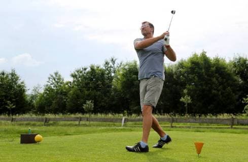 12. Thüringer Charity Open Mühlberg 01.06.2018 , Mühlberg, 12. Thüringer Charity Open im Bild: Lars Riedel