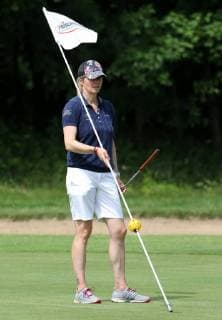 12. Thüringer Charity Open Mühlberg 01.06.2018 , Mühlberg, 12. Thüringer Charity Open im Bild: Sandra Kiriasis