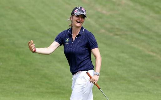 12. Thüringer Charity Open Mühlberg 01.06.2018 , Mühlberg, 12. Thüringer Charity Open im Bild: Sandra Kiriasis