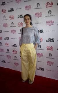 Actress Cassandra Ciangherotti arrives for the premiere of the HOLA Mexico film festival at the Regal Cinemas in Los Angeles, California, USA., 01 June 2018. HOLA Mexico film festival in Los Angeles !ACHTUNG: NUR REDAKTIONELLE NUTZUNG!  Copyright: xARMANDOxARORIZOx LAX10 20180602-636635148618685716