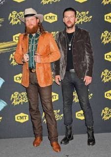 June 6, 2018 - Nashville, TN, U.S. - 06 June 2018 - Nashville, Tennessee - John Osborne, T.J. Osborne. 2018 CMT Music Awards held at Bridgestone Arena. Photo Credit: Laura Farr AdMedia Nashville U.S. - ZUMAa123 20180606_zaa_a123_475 Copyright: xLauraxFarrAdmediax