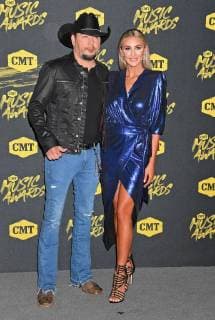 June 6, 2018 - Nashville, TN, U.S. - 06 June 2018 - Nashville, Tennessee - Jason Aldean, Brittany Kerr. 2018 CMT Music Awards held at Bridgestone Arena. Photo Credit: Laura Farr AdMedia Nashville U.S. - ZUMAa123 20180606_zaa_a123_476 Copyright: xLauraxFarrAdmediax