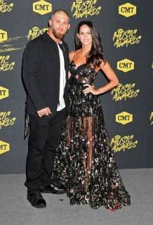 June 6, 2018 - Nashville, TN, U.S. - 06 June 2018 - Nashville, Tennessee - Brantley Gilbert, Amber Cochran. 2018 CMT Music Awards held at Bridgestone Arena. Photo Credit: Laura Farr AdMedia Nashville U.S. - ZUMAa123 20180606_zaa_a123_479 Copyright: xLauraxFarrAdmediax