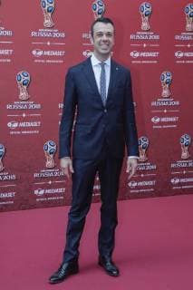 Foto IPP Andrea Oldani Cologno Monzese 7 06 2018 Presentazione della programmazione mediaset per i mondiali di calcio russia 2018 Nella foto, Massimo Callegari, giornalista italyphotopress world copyright  0