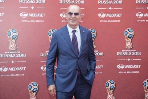 Foto IPP Andrea Oldani Cologno Monzese 7 06 2018 Presentazione della programmazione mediaset per i mondiali di calcio russia 2018 Nella foto, Arrigo Sacchi, ex allenatore italyphotopress world copyright  0