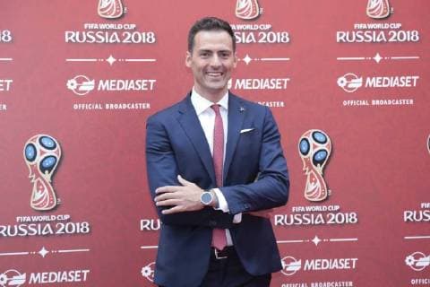 Foto IPP Andrea Oldani Cologno Monzese 7 06 2018 Presentazione della programmazione mediaset per i mondiali di calcio russia 2018 Nella foto, Dario Di Donato, ex calciatore italyphotopress world copyright  0
