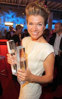 Deutscher Fernsehpreis 02.10.2011 Schauspielerin, Preistraegerin Anke Engelke bei der Verleihung Deutscher Fernsehpreis im Coloneum, Am Coloneum 1, Koeln - 02.10.2011 -