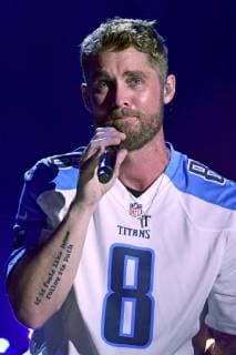 June 8, 2018 - Nashville, Tennessee, U.S. - 07 June 2018 - Nashville, Tennessee - Brett Young. 2018 CMA Music Festival Nightly Concert held at Nissan Stadium. Photo Credit: Dara-Michelle AdMedia Nashville U.S. - ZUMAa123 20180608_zaa_a123_377 Copyright: xDara-MichelleAdmediax