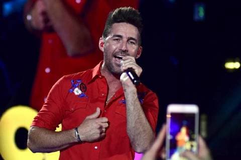 June 8, 2018 - Nashville, Tennessee, U.S. - 07 June 2018 - Nashville, Tennessee - Jake Owen. 2018 CMA Music Festival Nightly Concert held at Nissan Stadium. Photo Credit: Dara-Michelle AdMedia Nashville U.S. - ZUMAa123 20180608_zaa_a123_384 Copyright: xDara-MichelleAdmediax
