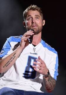 June 8, 2018 - Nashville, Tennessee, U.S. - 08 June 2018 - Nashville, Tennessee - Brett Young. 2018 CMA Fest Nightly Concert held at Nissan Stadium. Photo Credit: AdMedia Nashville U.S. - ZUMAa123 20180608_zaa_a123_468 Copyright: xLauraxFarrx