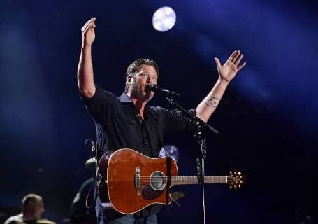 June 8, 2018 - Nashville, Tennessee, U.S. - 08 June 2018 - Nashville, Tennessee - Blake Shelton. 2018 CMA Fest Nightly Concert held at Nissan Stadium. Photo Credit: AdMedia Nashville U.S. - ZUMAa123 20180608_zaa_a123_492 Copyright: xLauraxFarrx