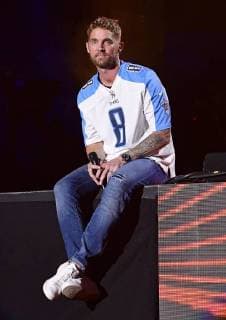 June 8, 2018 - Nashville, Tennessee, U.S. - 08 June 2018 - Nashville, Tennessee - Brett Young. 2018 CMA Fest Nightly Concert held at Nissan Stadium. Photo Credit: AdMedia Nashville U.S. - ZUMAa123 20180608_zaa_a123_491 Copyright: xLauraxFarrx