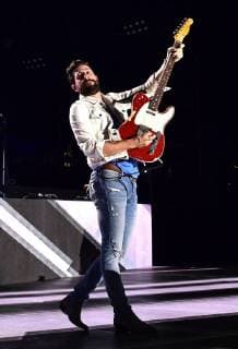 June 9, 2018 - Nashville, Tennessee, U.S. - 08 June 2018 - Nashville, Tennessee - Matthew Ramsey, Old Dominion. 2018 CMA Fest Nightly Concert held at Nissan Stadium. Photo Credit: AdMedia Nashville U.S. - ZUMAa123 20180609_zaa_a123_011 Copyright: xLauraxFarrx