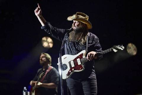 June 9, 2018 - Nashville, Tennessee, U.S. - 09 June 2018 - Nashville, Tennessee - Chris Stapleton. 2018 CMA Music Fest Nightly Concert held at Nissan Stadium. Photo Credit: AdMedia Nashville U.S. - ZUMAa123 20180609_zaa_a123_261 Copyright: xLauraxFarrx