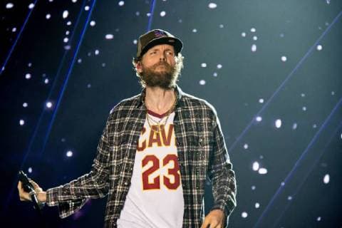 June 9, 2018 - Padova, Italy - Italian singer and songwriter Lorenzo Jovanotti performs at a concert during his Lorenzo Live 2018 at the Arena Spettacoli Padova Fiere in Padua, Italy, on 9 June 2018. Padova Italy  - ZUMAn230 20180609_zaa_n230_1127 Copyright: xMimmoxLamacchiax