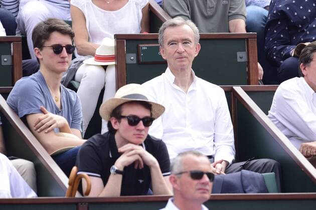 Bernard Arnault CCELEBRITES : Internationaux de France de Roland Garros 2018 - Finale simple Messieurs - Paris - 10 06 2018 JBAutissier Panoramic 
