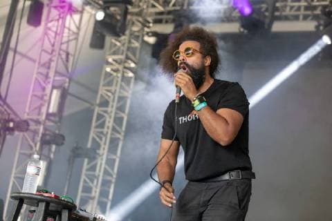June 9, 2018 - Manchester, Tennessee, U.S - Entertainer REGGIE WATTS during Bonnaroo Music Festival 2018 in Manchester, Tennessee Manchester U.S. - ZUMAs135 20180609_zap_s135_504 Copyright: xDanielxDeSloverx