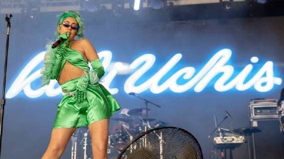 June 9, 2018 - Manchester, Tennessee, U.S - KALI UCHIS during Bonnaroo Music Festival 2018 in Manchester, Tennessee Manchester U.S. - ZUMAs135 20180609_zap_s135_638 Copyright: xDanielxDeSloverx