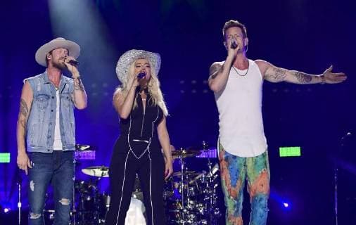 June 10, 2018 - Nashville, Tennessee, U.S. - 10 June 2018 - Nashville, Tennessee - BeBe Rexha, Tyler Hubbard, Brian Kelley, Florida Georgia Line. 2018 CMA Music Fest Nightly Concert held at Nissan Stadium. Photo Credit: AdMedia Nashville U.S. - ZUMAa123 20180610_zaa_a123_247 Copyright: xLauraxFarrx