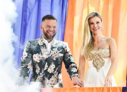 Joanna Krupa at the casting of 7th edition of Poland s Top Model in Warsaw Joanna Krupa and Michal Pirog at the casting of 7th edition of Poland s Top Model on June 9, 2018 in Warsaw, Poland. EN_01324110_0011 