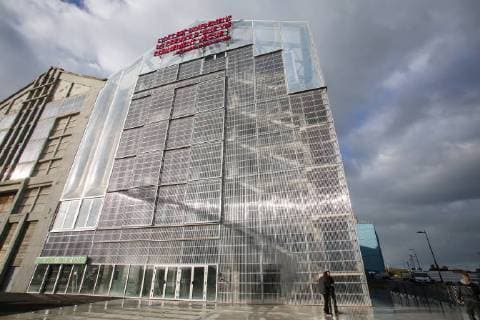 Architektur von Lacaton & Vassal - DUNKERQUE, FRANCE: Illustration picture shows the Frac museum in Dunkerque, France, Friday 15 November 2013. OLIVIERxVIN  x50343798x