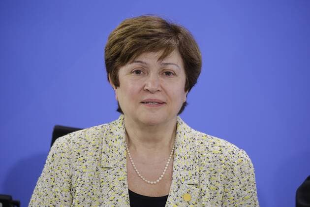 Kristalina Georgieva, CEO Weltbank in Vertretung von Präsident Jim Yong Kim, Deutschland, Berlin, Presseunterrichtung durch die BK’in und die Vorsitzenden internationaler Wirtschafts- und Finanzorganisationen nach dem gemeinsamen Gespräch, 11.06.2018