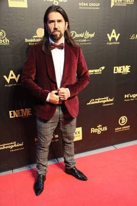 13.06.2018, Frankfurt am Main, H ugo s Frankfurt red carpet, roter Teppich PIXX Lounge Frankfurt 2018 Micky Jukovic (38) Schauspieler