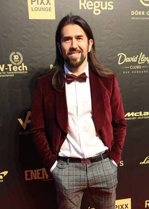 13.06.2018, Frankfurt am Main, H ugo s Frankfurt red carpet, roter Teppich PIXX Lounge Frankfurt 2018 Micky Jukovic (38) Schauspieler
