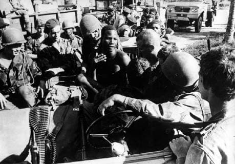 - CONGO (FILE) : This file picture dated 1963 is about Congo Crisis. The Congo Crisis is an unrest period after Congo Independence. On the picture : a group of mercenaries going towards Stanleyville. ARCHIVES  x37765828x