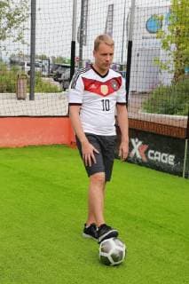 Oliver POCHER spielt Fußball gegen Fans Wien, SCS Multiplex, 15. 06. 2018 Oliver POCHER