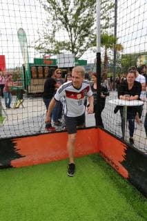 Oliver POCHER spielt Fußball gegen Fans Wien, SCS Multiplex, 15. 06. 2018 Oliver POCHER