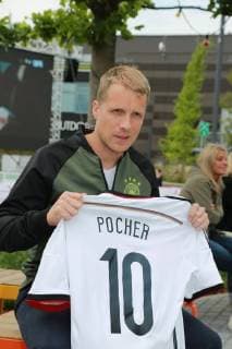 Oliver POCHER spielt Fußball gegen Fans Wien, SCS Multiplex, 15. 06. 2018 Oliver POCHER
