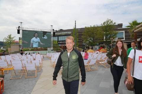 Oliver POCHER spielt Fußball gegen Fans Wien, SCS Multiplex, 15. 06. 2018 Oliver POCHER