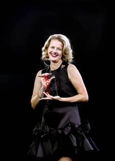 16-06-2018 Amsterdam Princess Mabel receiving the AmsterdamDiner Award for AIDS control during the Amsterdamdiner 2018, a charity event to raise money fort he Aids foundation, at the AFAS Live in Amsterdam.  Copyright: xPPEx