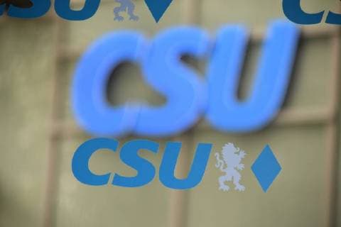 Feature Pressekonferenz in der CSU Landeszentrale Flüchlingspolitik München 18. Juni 2018