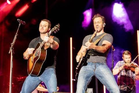 June 19, 2018 - Oshkosh, Wisconsin, U.S - EASTON CORBIN during Country USA Music Festival at Ford Festival Park in Oshkosh, Wisconsin Oshkosh U.S. - ZUMAs135 20180619_zap_s135_534 Copyright: xDanielxDeSloverx