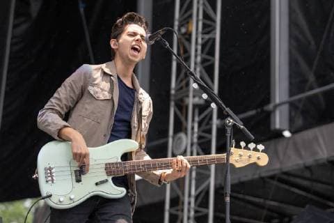June 19, 2018 - Oshkosh, Wisconsin, U.S - CHANDLER BALDWIN of Lanco during Country USA Music Festival at Ford Festival Park in Oshkosh, Wisconsin Oshkosh U.S. - ZUMAs135 20180619_zap_s135_522 Copyright: xDanielxDeSloverx