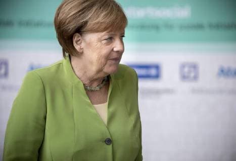Bundeskanzlerin Angela Merkel, CDU, im Rahmen einer Preisverleihung an die Sieger des Wettbewerbes startsozial 2017 2018 im Bundeskanzleramt in Berlin. 20.06.2018. Berlin Deutschland Copyright: xFelixxZahnx