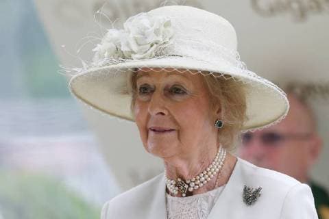 20.06.2018, Royal Ascot, Windsor, GBR, GROSSBRITANNIEN - Portrait of HRH Princess Alexandra, Lady Ogilvy. Ascot racecourse. (Prinzessin Alexandra, Lady Ogilvy, Royals, Portrait, Portraet, Porträt) 180620D613ROYAL_ASCOT.JPG *** 20 06 2018 Royal Ascot Windsor GBR UK Portrait of HRH Princess Alexandra Lady Ogilvy Ascot racecourse Princess Alexandra Lady Ogilvy Royals Portrait Portraits Portrait 180620D613ROYAL ASCOT JPG