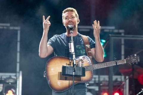 June 20, 2018 - Oshkosh, Wisconsin, U.S - Country musician JOSH TURNER during Country USA Music Festival at Ford Festival Park in Oshkosh, Wisconsin Oshkosh U.S. - ZUMAs135 20180620_zap_s135_533 Copyright: xDanielxDeSloverx